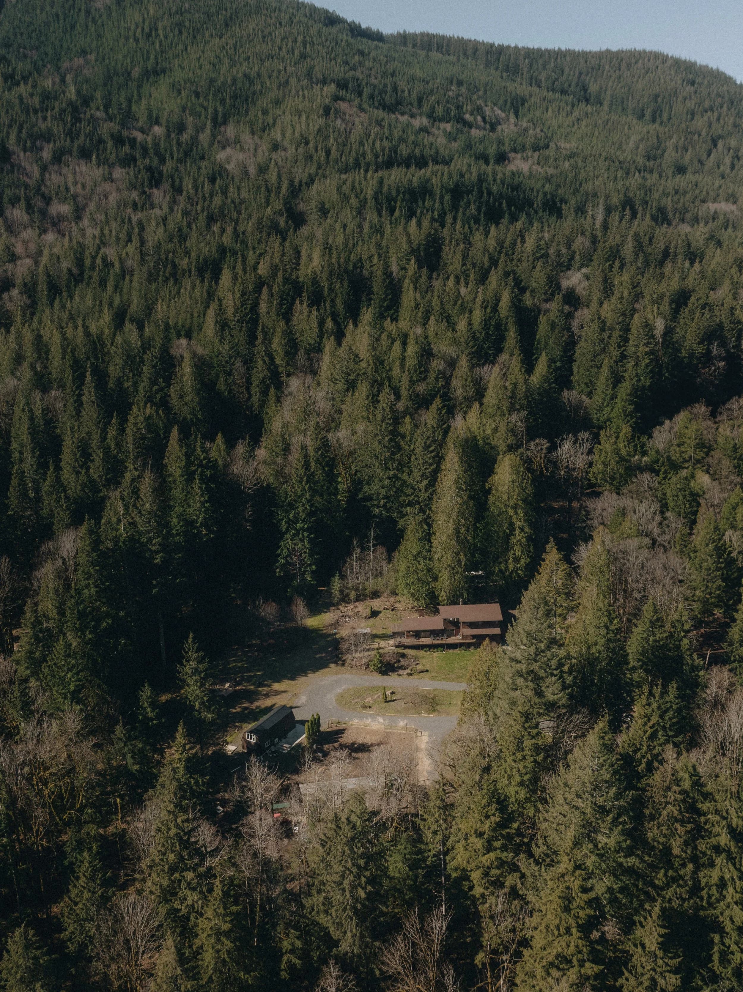 The Whole Farm aerial view